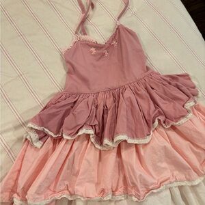 Dollcake ruffle dress size 7 -ombré!!